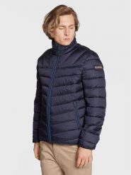 Napapijri Kurtka przejściowa Aerons NP0A4GJN Granatowy Regular Fit. Niebieskie kurtki Napapijri, m, bez wzorów, z syntetyku, bez kaptura. Za 519.99 zł.