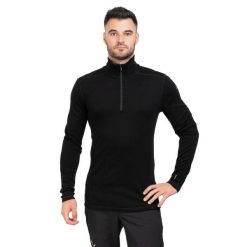 Koszulka Smartwool Classic Thermal Merino Base Layer 1/4 Zip. Czarne bielizna termoaktywna Smartwool, m, bez wzorów, z wełny, bez ramiączek, trekkingowe. Za 589.99 zł.
