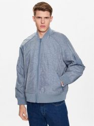 Calvin Klein Jeans Kurtka bomber J30J322938 Szary Relaxed Fit. Szare kurtki Calvin Klein Jeans, l, bez wzorów, z jeansu, bez kaptura. Za 719.99 zł.