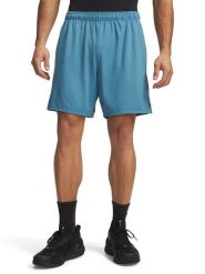 Under Armour Szorty sportowe "Tech Vent 7" w kolorze niebieskim rozmiar: XL. Niebieskie krótkie spodenki sportowe Under Armour, xl, bez wzorów, z materiału. Za 104.95 zł.