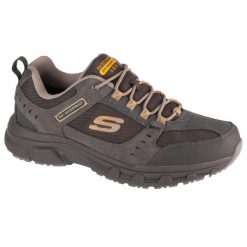 Buty sportowe Sneakersy męskie, Oak Canyon - Rydell. Czarne buty sportowe casual Skechers, bez wzorów, bez zapięcia. Za 429.99 zł.