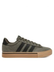 Adidas Sneakersy Daily 4.0 IF4494 Khaki. Brązowe buty sportowe casual Adidas, bez wzorów, z materiału, bez zapięcia. Za 299.99 zł.