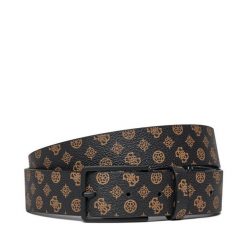 Pasek Męski Guess. Brązowe paski Guess, z aplikacjami. Za 99.99 zł.