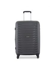Semi Line Walizka średnia T5586-4 Szary. Szare walizki Semi-line, bez wzorów, z tworzywa sztucznego, średnie. Za 389.99 zł.