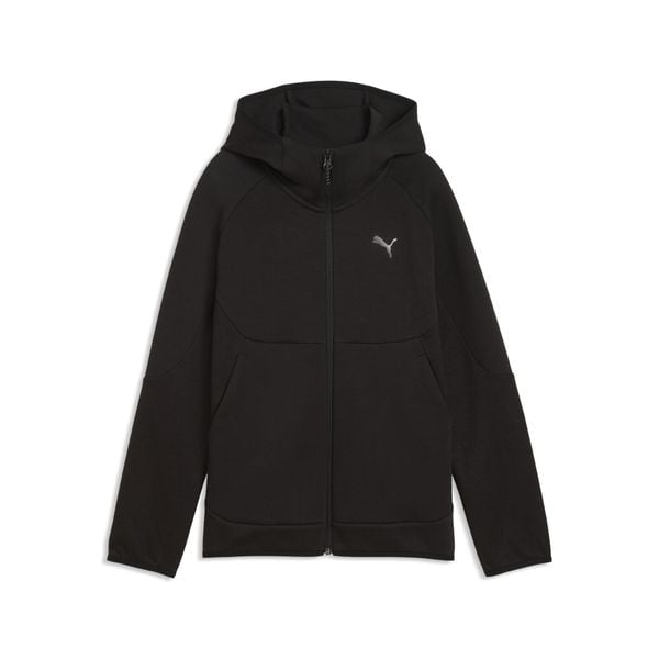 Młodzieżowa bluza z kapturem i zamkiem na całej długości PUMATECH Elevated PUMA. Szara bluzy z kapturem Puma, m, bez wzorów, z bawełny, z kapturem. Za 249.00 zł.