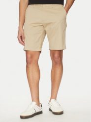Tommy Hilfiger Szorty materiałowe Harlem MW0MW23568 Beżowy Regular Fit. Brązowe szorty Tommy Hilfiger, m, bez wzorów, z bawełny. Za 279.99 zł.