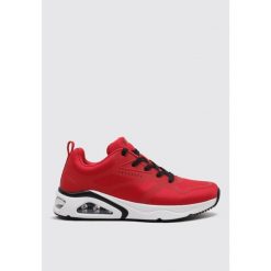 Tenisówki Skechers Model Tres-air Uno Kolor Czerwony. Czerwone trampki Skechers, m, bez wzorów, bez zapięcia. Za 349.00 zł.