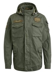 PME Legend Kurtka przejściowa w kolorze khaki rozmiar: L. Brązowe kurtki PME Legend, l, bez wzorów, z bawełny, bez kaptura. Za 573.71 zł.