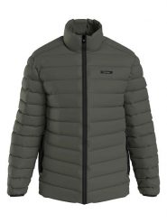 Calvin Klein Kurtka pikowana w kolorze khaki rozmiar: M. Brązowe kurtki CALVIN KLEIN, m, z aplikacjami, z materiału, bez kaptura. Za 309.63 zł.