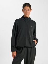 Kurtka z dresu Newline Ultra. Czarne kurtki Newline, l, bez wzorów, z dresówki, bez kaptura. Za 340.05 zł.