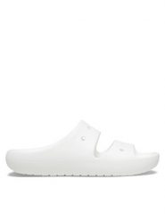 Crocs Klapki Classic Sandal V 209403 Biały. Białe klapki Crocs, z tworzywa sztucznego. Za 119.99 zł.