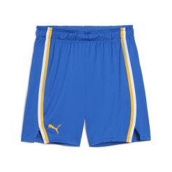 Męskie koszykarskie szorty meczowe Maccabi PUMA Nautical Blue. Niebieskie szorty Puma, l, bez wzorów. W wyprzedaży za 259.00 zł.