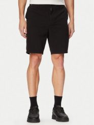 BOSS Szorty materiałowe H-Kane1 50555235 Czarny Modern Fit. Czarne szorty Boss, m, bez wzorów, z bawełny. Za 449.99 zł.