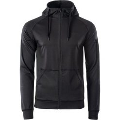 Bluza Rozpinana Męska. Czarne bluzy z kapturem Hi-tec, m, bez wzorów, z elastanu, z kapturem. Za 107.99 zł.