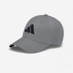 Czapka z daszkiem do golfa ADIDAS. Brązowe czapki z daszkiem Adidas, bez wzorów, z materiału. Za 69.99 zł.