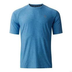 Koszulka męska sportowa Dare 2B Power Up Tee. Niebieskie t-shirty sportowe Dare 2B, bez wzorów, bez ramiączek, trekkingowe. W wyprzedaży za 98.45 zł.