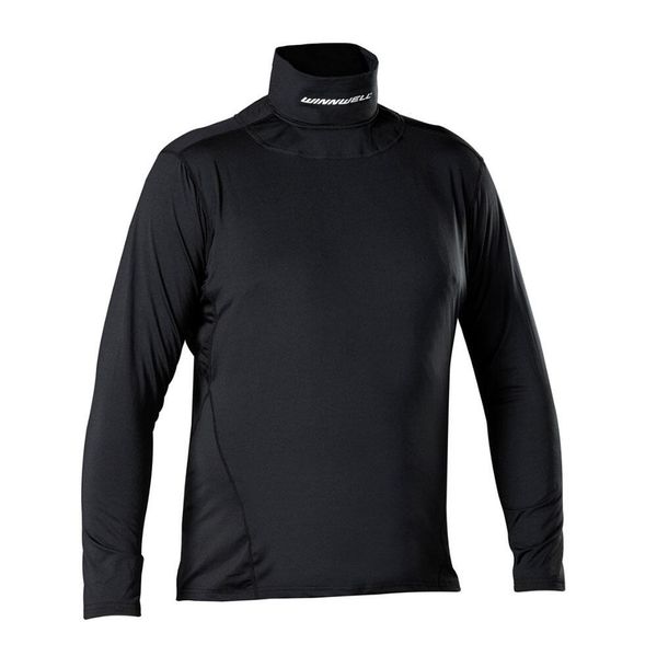 Koszula Winnwell Neckguard Kevlar Sr S. Czarne bielizna termoaktywna WINNWELL, l, bez wzorów, z włókna, bez ramiączek. Za 422.00 zł.