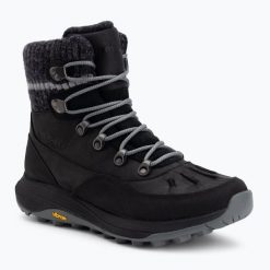 Śniegowce męskie Merrell Siren 4 Thermo Mid Zip WP. Czarne śniegowce Merrell, bez zapięcia. Za 729.99 zł.