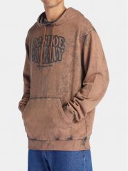 DC Shoes Bluza Contour ADYFT03381 Brązowy Regular Fit. Brązowe bluzy DC Shoes, l, bez wzorów, z bawełny, bez kaptura. Za 199.99 zł.