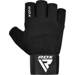 Rękawiczki RDX Workout Gym Gloves W3B. Czarne rękawiczki RDX SPORTS, bez wzorów. Za 59.99 zł.