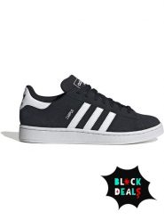 Adidas Skórzane sneakersy "Campus 2" w kolorze czarno-białym rozmiar: 44. Białe buty sportowe casual Adidas, bez wzorów, bez zapięcia. Za 285.49 zł.