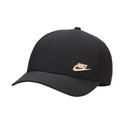Czapka z daszkiem Nike Dri-FIT Club. Czarne czapki z daszkiem Nike, bez wzorów. Za 100.99 zł.
