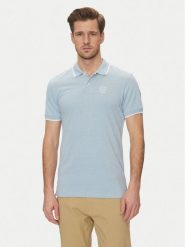 Blend Polo 20708180 Błękitny Regular Fit. Niebieskie koszulki polo Blend, m, bez wzorów, z bawełny, bez kołnierzyka, bez ramiączek. Za 59.99 zł.