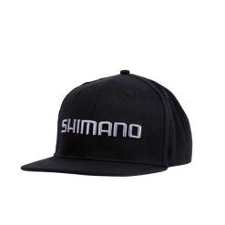 Czapka typu snapback Shimano. Czarne czapki z daszkiem Shimano, bez wzorów. Za 122.00 zł.