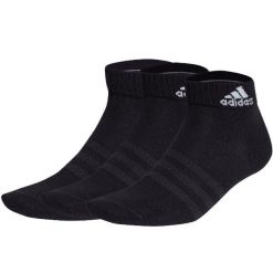 Skarpety adidas Thin and Light Ankle Socks 3P. Czarne skarpety Adidas, bez wzorów, z bawełny. Za 51.00 zł.