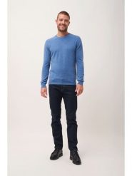 Just Cashmere Kaszmirowy sweter "Noe" w kolorze błękitnym rozmiar: L. Niebieskie swetry nierozpinane Just Cashmere, l, bez wzorów, z kaszmiru, bez kołnierzyka, bez ramiączek. Za 434.99 zł.