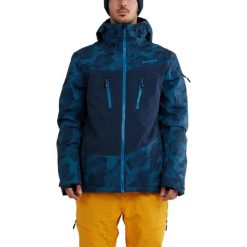 Kurtka narciarska męska Privet Jacket. Brązowe kurtki narciarskie i snowboardowe Fundango, m, bez wzorów, narciarskie. Za 669.90 zł.
