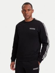 EA7 Emporio Armani Bluza 7M002195 AF10377 UC001 Czarny Regular Fit. Czarne bluzy EA7 Emporio Armani, m, bez wzorów, z bawełny, bez kaptura. Za 529.99 zł.