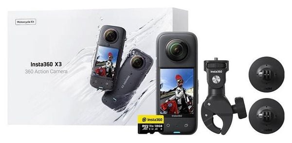 Insta360 X3 Motorcycle Edition. Kamery sportowe INSTA360. Za 1,968.00 zł.