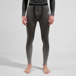 Legginsy termoaktywne męskie Odlo BLACKCOMB ECO. Czarne bielizna termoaktywna ODLO, na zimę, m, bez wzorów, z elastanu, bez ramiączek, do biegania. Za 300.29 zł.