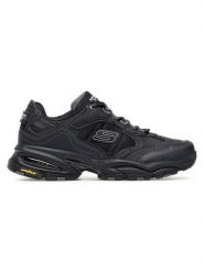 Skechers Sneakersy Vigor 3.0 237145/BBK Czarny. Czarne buty sportowe casual Skechers, bez wzorów, ze skóry, bez zapięcia. Za 305.00 zł.