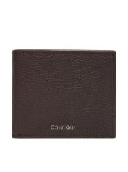 Calvin Klein Portfel LV04D1138G Brązowy. Brązowe portfele CALVIN KLEIN, bez wzorów, ze skóry. Za 329.99 zł.