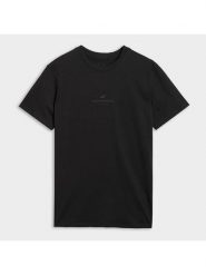 4F Koszulka w kolorze czarnym rozmiar: 3XL. Czarne bezrękawniki 4F, xl, bez wzorów, z bawełny, bez kołnierzyka, bez ramiączek. Za 29.95 zł.