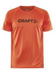 Craft Koszulka sportowa "Core Essence" w kolorze czerwonym rozmiar: XXL. Czerwone t-shirty sportowe Craft, bez wzorów, bez ramiączek, outdoorowe. Za 43.99 zł.