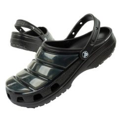 Klapki Crocs Classic Clog 206624-001 czarne. Czarne klapki z materiału. Za 263.32 zł.