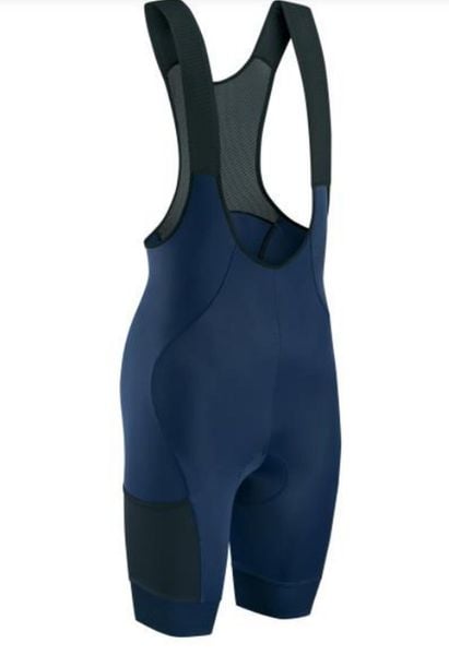 Spodenki rowerowe DISCOVER BIBSHORT, niebieskie. Niebieskie spodenki rowerowe GIST, m, bez wzorów, rowerowe. Za 399.00 zł.