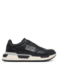 EA7 Emporio Armani Sneakersy 7X000873 AF28088 MC676 Czarny. Czarne buty sportowe casual EA7 Emporio Armani, bez wzorów, ze skóry, bez zapięcia. Za 814.99 zł.