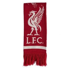 SZALIK LIVERPOOL FC. Białe szaliki Adidas, bez wzorów, z dzianiny. Za 109.00 zł.