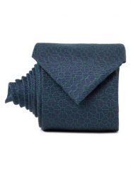 Andrew James Krawat wykonany z jedwabiu Mężczyźni Jedwab niebieski|zielony, ONE SIZE. Niebieskie krawaty i muchy Andrew James, bez wzorów, z jedwabiu. Za 119.95 zł.