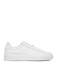 Adidas Sneakersy CEO-STREETTALK JP8277 Biały. Białe buty sportowe casual Adidas, bez wzorów, z materiału, bez zapięcia. Za 279.99 zł.