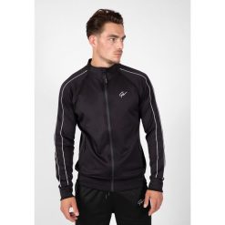 Bluza fitness męska Gorilla Wear Wenden Track Jacket. Białe bluzy GORILLA WEAR, m, bez wzorów, bez kaptura. Za 309.00 zł.