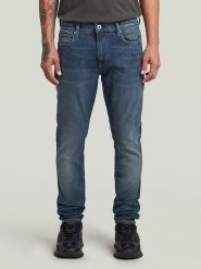 G-Star Dżinsy "Lancet" - Skinny fit - w kolorze granatowym rozmiar: W36/L34. Niebieskie jeansy G-Star, l. Za 209.82 zł.