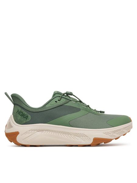 Hoka Trekkingi Transport 2 1171851 Zielony. Zielone buty trekkingowe HOKA, bez wzorów, z materiału, bez zapięcia. Za 699.99 zł.