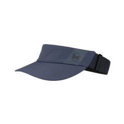 Czapka z daszkiem BUFF SPEED VISOR SOLID ASH. Niebieskie czapki z daszkiem Buff, bez wzorów, z poliesteru. Za 139.90 zł.