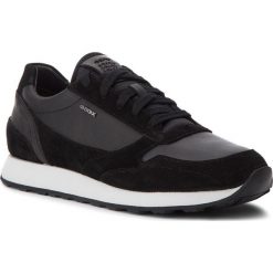 Sneakersy GEOX - U Vincit A U845VA 022ME C9999 Black. Czarne buty sportowe casual Geox, bez wzorów, z materiału, bez zapięcia. W wyprzedaży za 329.00 zł.