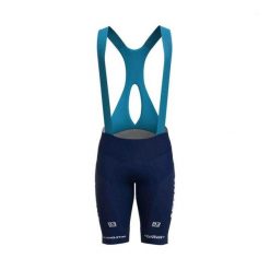 Spodenki rowerowe męskie Biemme Astana na szelkach. Niebieskie spodenki rowerowe Biemme, m, bez wzorów, rowerowe. W wyprzedaży za 482.00 zł.